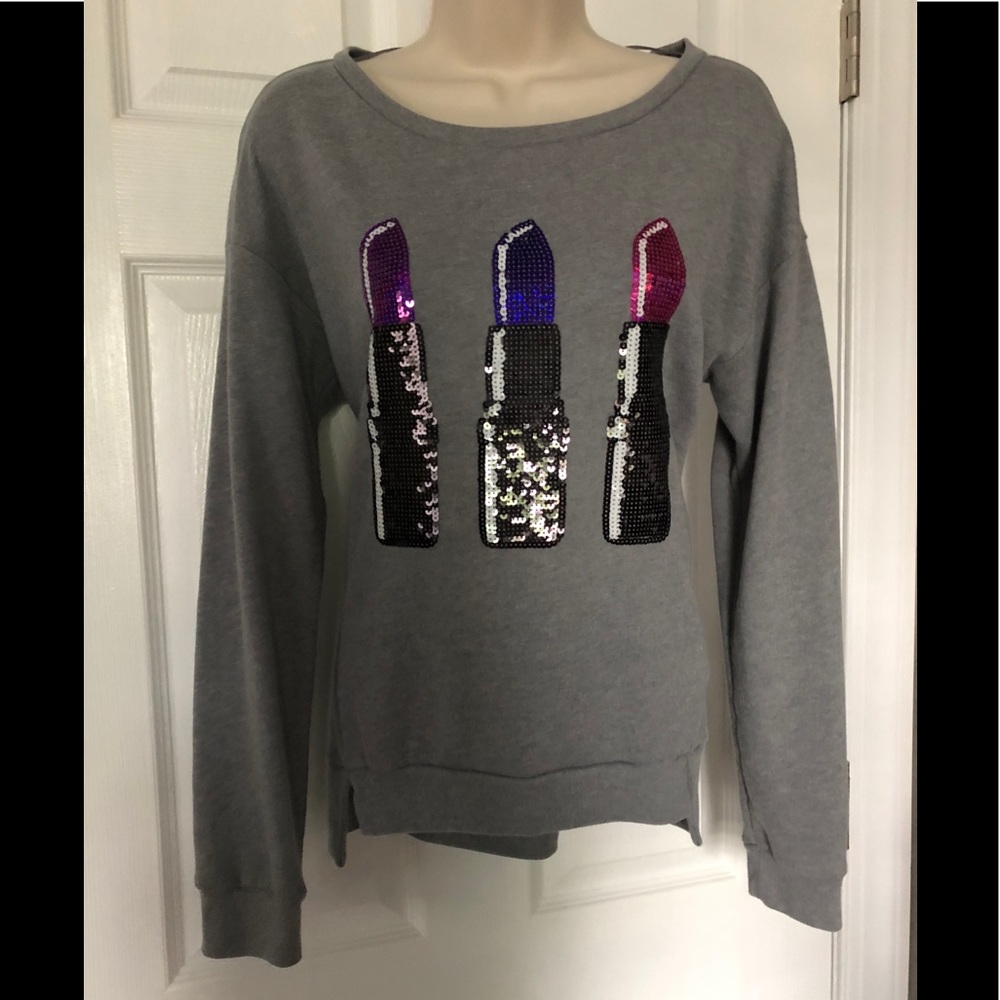 Juicy couture sequin sweatshirt medium